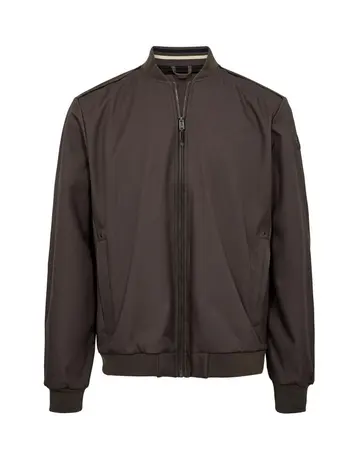 Black Blue Mens tech jacket 