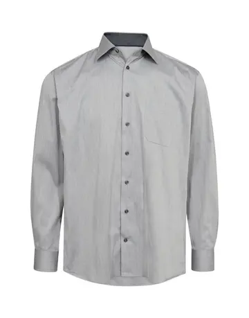 Black Blue l/s shirt regular fitting 