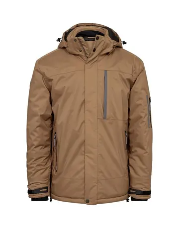 Garant Tech jacket regular fit Brun