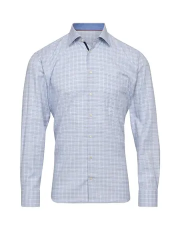 Garant Regular fit l/s shirt Lysblå