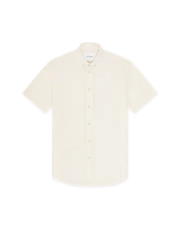 Les Deux Konrad Cotton Linen SS Shirt 