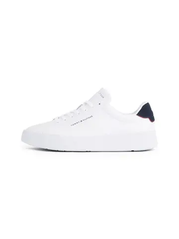 Tommy Hilfiger TH COURT LTH DETAIL ESS Hvid
