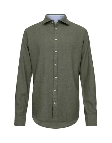 Garant Modern fit l/s shirt Mørkgrøn