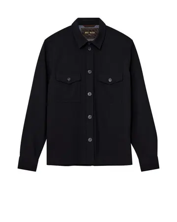 Mos Mosh MMGBirk Traver Overshirt Sort
