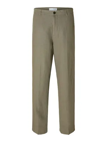 SELECTED SLH220-LOOSE MADS SUN PRESS PANT Grå