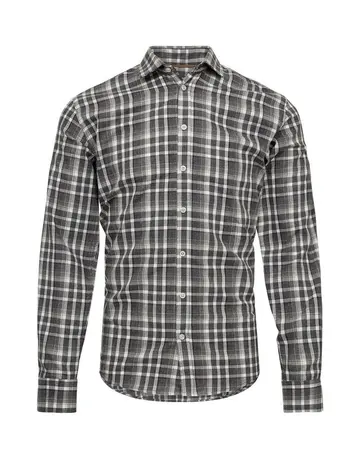 Garant Shirt l/s REGULAR FIT lysbrun