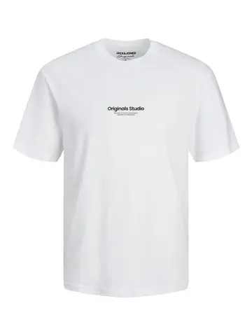 Jack & Jones JORVESTERBRO TEE SS CREW NECK NOOS Hvid