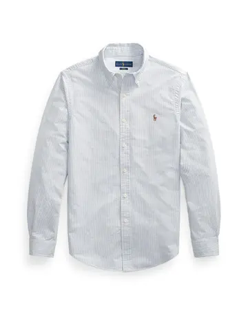 Ralph Lauren Slim Fit Striped Oxford Shirt 