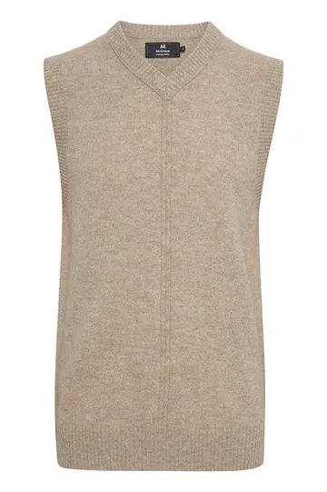 Matinique MAblakeV Vest Heritage lysbrun
