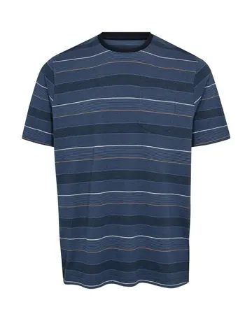 Thomas Regency Mens o-neck reg fit Blå