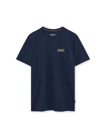 SIGNAL FrodoSi Chest Print Tee + Blå