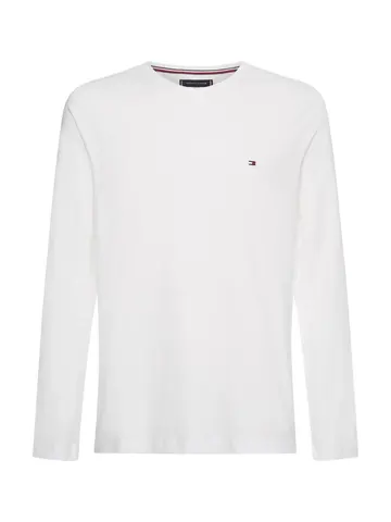 Tommy Hilfiger STRETCH SLIM FIT LON Hvid