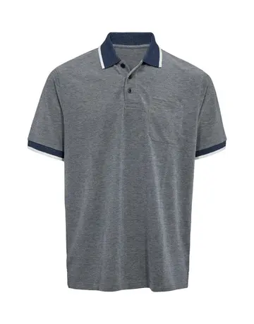 Garant Casual Polo 2-tone reg. fit Navy
