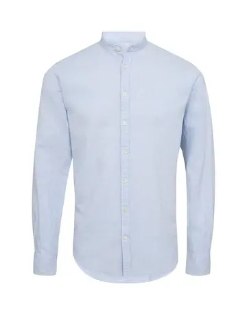 Gino Marcello China collar linen l/s shirt 