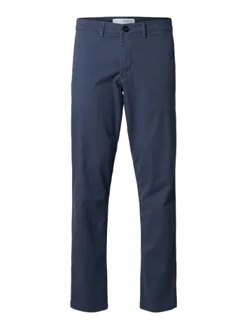 SELECTED SLH175-SLIM NEW MILES FLEX PANTS W Blå