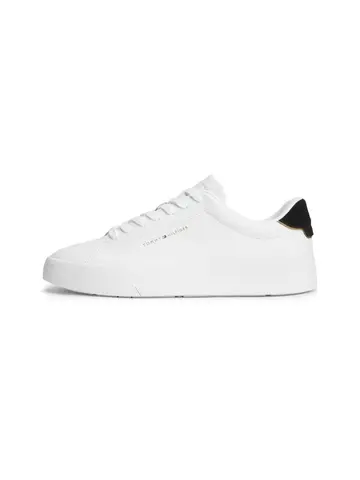 Tommy Hilfiger TH COURT LTH DETAIL ESS Hvid