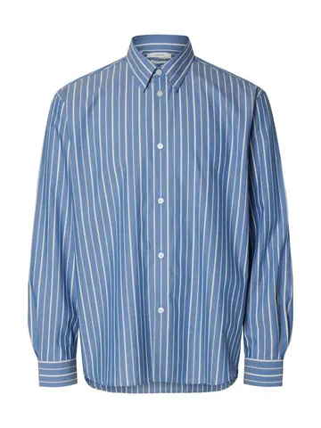 SELECTED SLHRLXBEN STRIPE LS SHIRT 