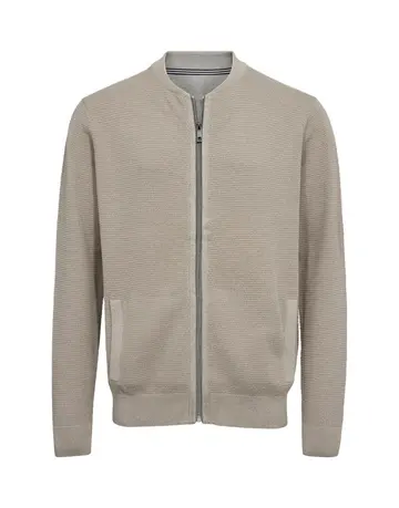 THOMAS REGENCY CARDIGAN REG FIT beige