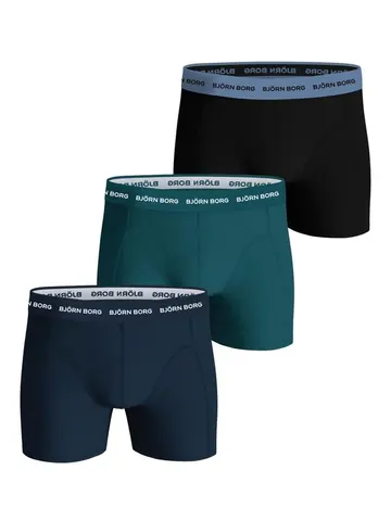 Björn Borg COTTON STRETCH BOXER 3p, MULTIPACK 12 Multi