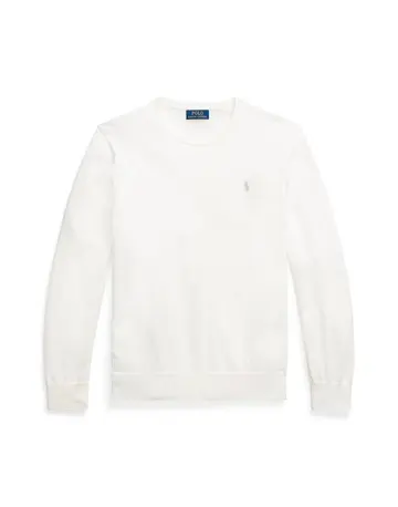 Ralph Lauren Slim Fit Textured Cotton Sweater 