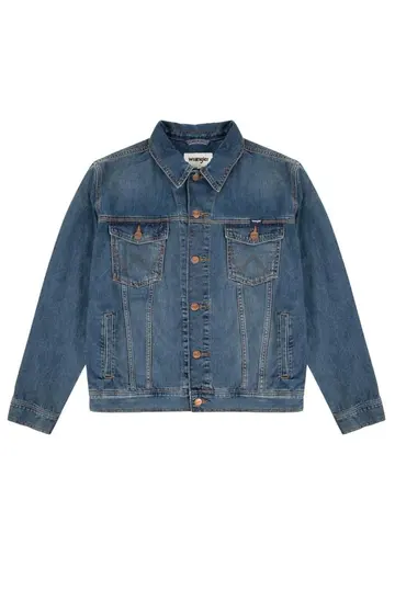 Wrangler CLASSIC JACKET Blå