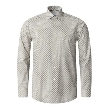 ETON Geometric Signature Twill Shirt 