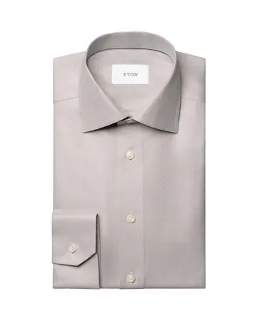 ETON Herringbone Signature Twill Shirt 