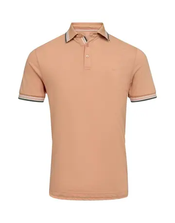 SALT Mens polo brick modern fit 