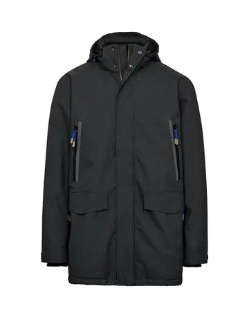 Garant Casual Mens tech jacket modern fit Mørkgrå