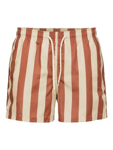 SELECTED SLHDANE AOP SWIMSHORTS Khaki