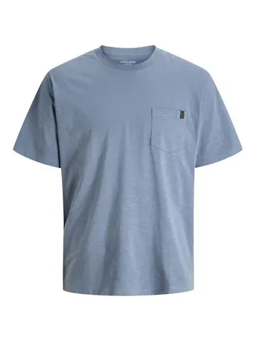 Jack & Jones JJEDOVER SLUB TEE SS NOOS Grå