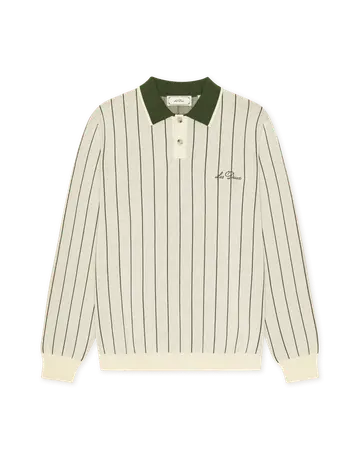 Les Deux Signature Knitted LS Polo 