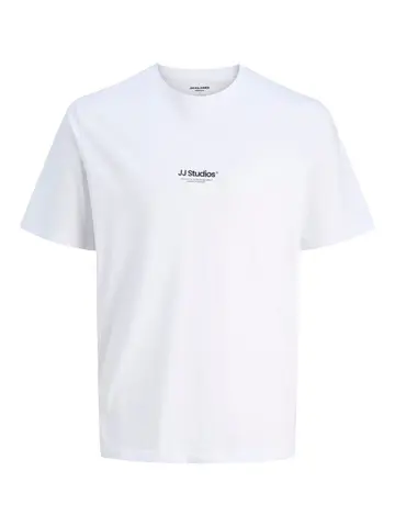Jack & Jones JJESOHO TEE SS CREW NECK NOOS Hvid