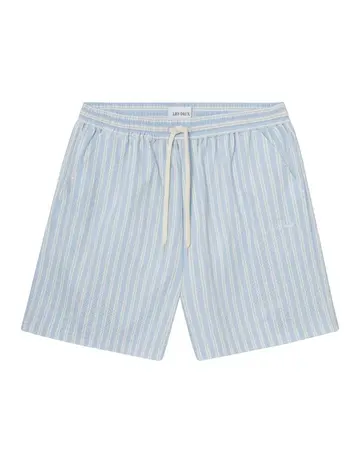 Les Deux Stan Stripe Seersucker Swim Shorts 