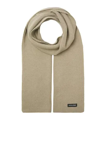 Jack & Jones JACDNA KNIT SCARF NOOS Grå