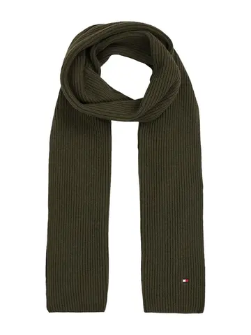 Tommy Hilfiger ESSENTIAL FLAG SCARF Brun