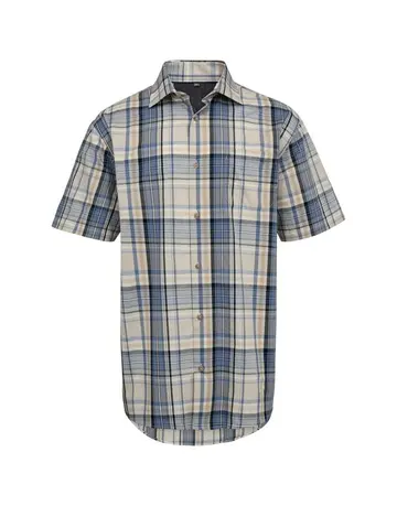 Black Blue Reg. fit s/s shirt 