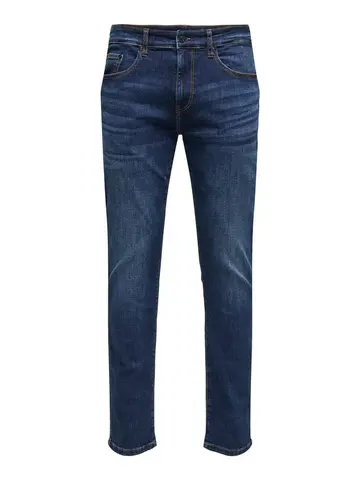 Only & Sons ONSWEFT REG.DK. BLUE 6752 DNM JEANS Blå