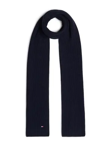 Tommy Hilfiger TH FLAG PIMA COTTON CASH SCARF Blå