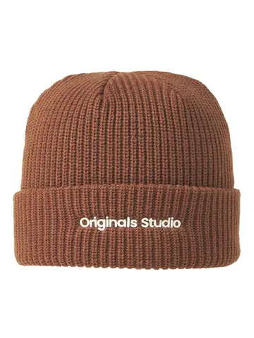 Jack & Jones JACVESTERBRO BEANIE NOOS Brun