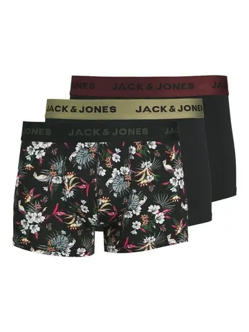 Jack & Jones JACFLOWER MICROFIBER 3 PACK Sort