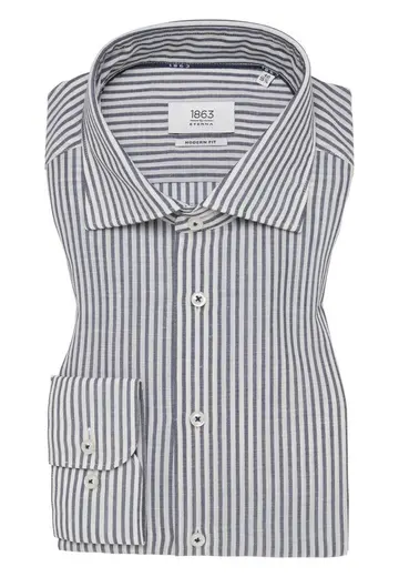 ETERNA shirt 1434 XS17 Blå