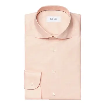 ETON Solid Wrinkle Resistant Oxford 