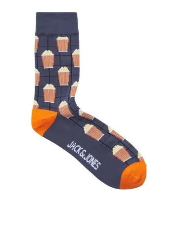 Jack & Jones JACCRAVINGS SOCK Blå