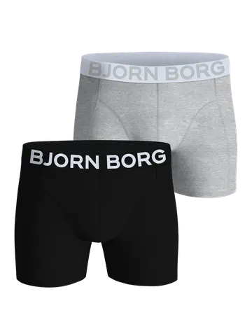 Björn Borg ORGANIC COTTON STRETCH BOXER 2p, MULTIPACK 6 Multi