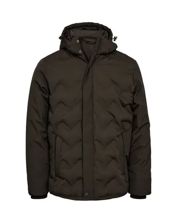 Thomas Regency Mens regular fit jacket Mørkgrøn