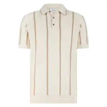 Born With Appetite GILMAR KNITTED POLO SS Hvid