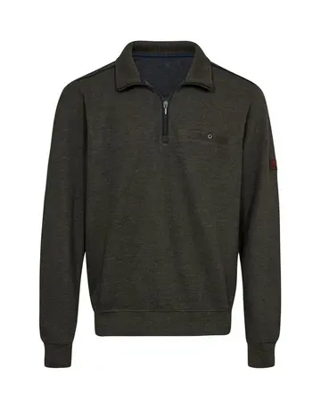 Garant Half Zip strik Grøn