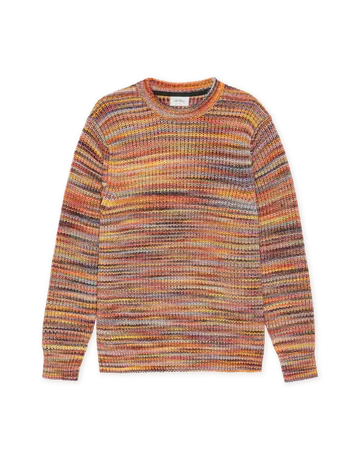 Les Deux Space Rib Crewneck Knit 