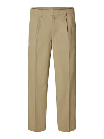 SELECTED SLH220-LOOSE ART PANT Brun